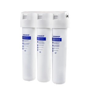 Проточная система Аквафор Кристалл + комплект сменных модулей на год